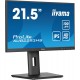 iiyama ProLite 21.5” IPS 3-side borderless monitor with height-adjustable stand for multi-monitor set-ups