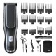 Wahl Self-Clip 360 Black, Silver Lithium-Ion (Li-Ion)
