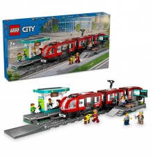 LEGO CITY 60423 Downtown Streetcar and Station