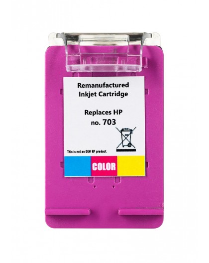 Superbulk printer ink HP B-H703C (replacement HP 703 CD888) tricolour standard