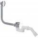Bath siphon click-clack