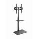 Gembird TVS-55T-02 TV floor stand, 32" - 55", black