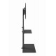 Gembird TVS-55T-02 TV floor stand, 32" - 55", black