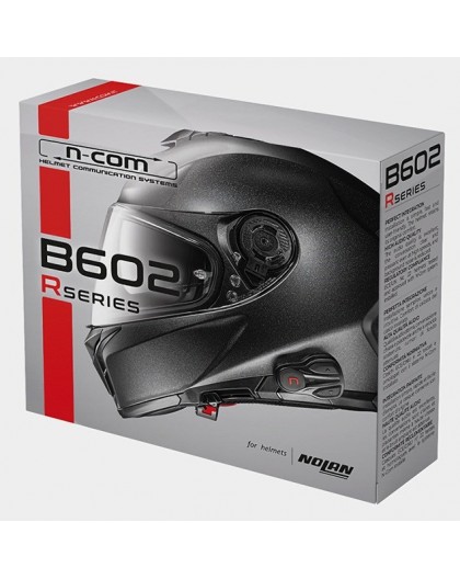 Nolan N-Com B602 R Motorbike intercom 1 pc Black