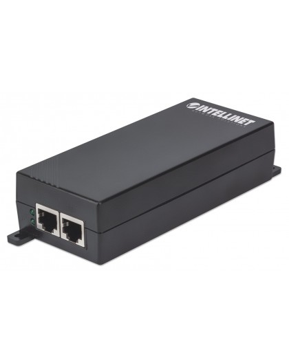 Intellinet Gigabit High-Power PoE+ Injector,1 x 30 W Port, IEEE 802.3at/af Compliant, Plastic Housing