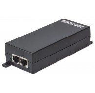 Intellinet Gigabit High-Power PoE+ Injector,1 x 30 W Port, IEEE 802.3at/af Compliant, Plastic Housing