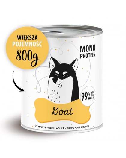 PAKA ZWIERZAKA Pepe Goat - wet dog food - 800g
