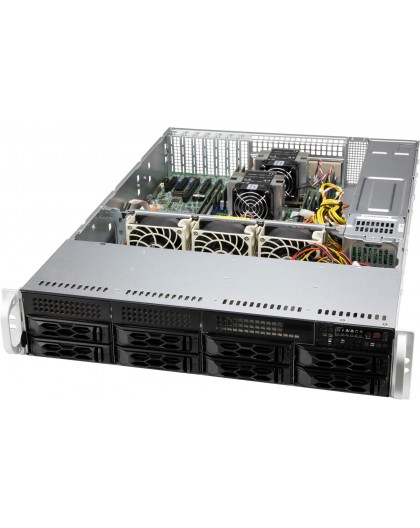 Supermicro CSE-LA25TQC-R609LP computer case Rack Black 600 W