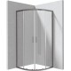 Curved shower enclosure 80x80 cm