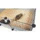 C&C Modular cage 3x2 110x75 cm guinea pig, hedgehog, silver grey