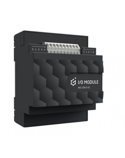 Digital input module (8 inputs) and relay outputs module (8 outputs) Grenton / DIN rail mounting / TF-Bus