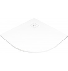 Acrylic semicircular shower tray 90x90 cm