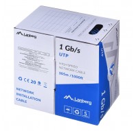 LANBERG UTP CABLE 1GB/S 305M WIRE CCA BLUE