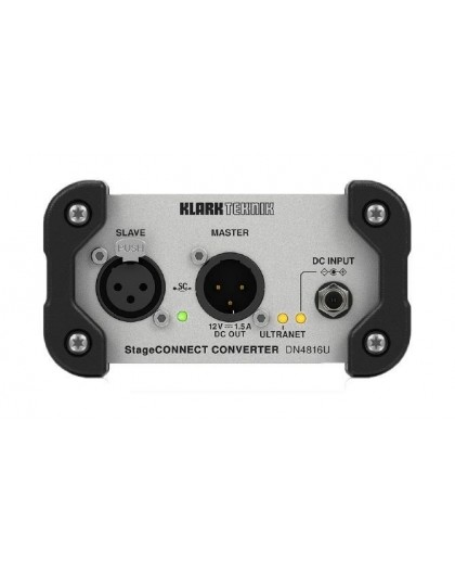 Klark Teknik DN4816U Interfejs StageConnect 16 kanałów Ultranet i USB I/O