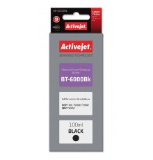 Activejet AB-6000Bk tindipudeli (asendaja Brother BT-6000BK Supreme 100 ml must)