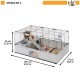 FERPLAST Modular 2 - cage for rabbit and domestic guinea pig - 109 x 72 x 56cm
