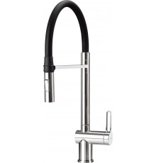 Kitchen faucet with flexible spout - 2 streams