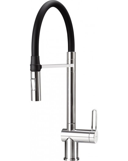 Kitchen faucet with flexible spout - 2 streams