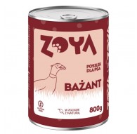 ZOYA Pheasant - wet dog food - 800g