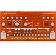 Behringer TD-3-TG Syntezator linii basowej pomarańczowy przeźroczysty