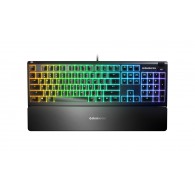 SteelSeries Apex 3 Gaming Keyboard, US Layout, Wired, Black SteelSeries Apex 3 Gaming keyboard, IP32 water resistant for protect