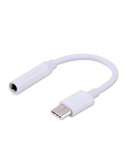 SAVIO USB Type 3.1 C (M) – Jack 3.5mm (F) Audio adapter White AK-35