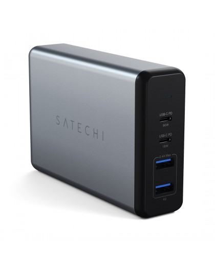 Satechi ST-TC108WM mobile device charger Universal Black, Grey AC Indoor