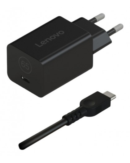 Lenovo 40AWGN65EU toiteadapter/konverter Siseruum must