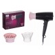 Philips BHD350/10 hair dryer 2100 W Black, Pink