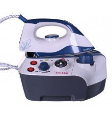 SINGER SHG6201 steam ironing station 850 W 1.2 L Stainless Steel soleplate Black, Blue, Grey