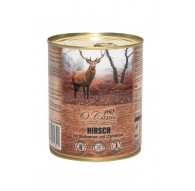 O'CANIS canned dog food- wet food- deer with buckwheat- 800 g