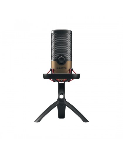 CHERRY UM 9.0 PRO RGB Black, Copper Table microphone
