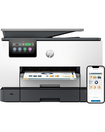 HP OfficeJet Pro 9130b Wireless All-in-One Color Printer, Two-sided printing Copier, Scanner