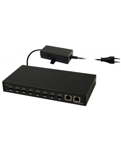 PULSAR SFG10F8 Optical Switch (8xSFP, 2xRJ45)