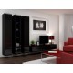 Cama TV Stand VIGO '180' 30/180/40 black/black gloss