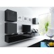 Cama TV Stand VIGO '180' 30/180/40 black/black gloss