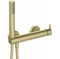 Shower faucet with shower set