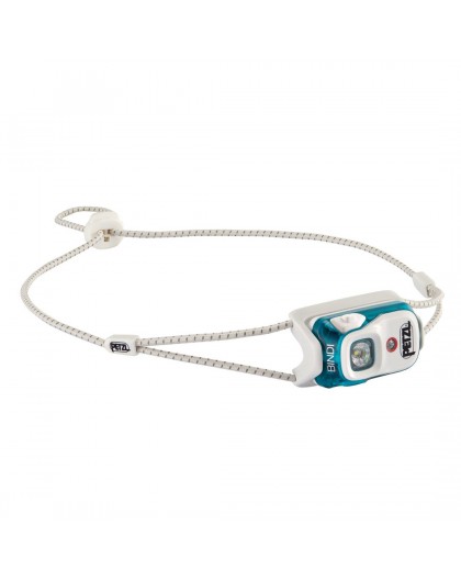 Petzl Bindi Teal, White Headband flashlight LED