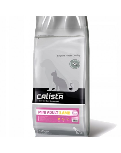 CALISTA Mini Adult Lamb - dry dog food - 12kg