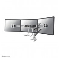 Neomounts NM-D775DX3SILVER Monitor arm 17-27" - gas spring - Topfix - 180°-stop