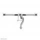 Neomounts NM-D775DX3SILVER Monitor arm 17-27" - gas spring - Topfix - 180°-stop