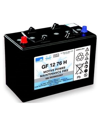 Traction battery gel 12 V / 76 Ah for TASKI Swingo 755/955/1255