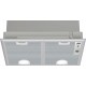 Bosch Serie 4 DHL555BL cooker hood Built-in Silver C 590 m³/h