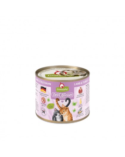 GRANATAPET DeliCATessen Lamb ja kalkun - märg kassitoit - 200g
