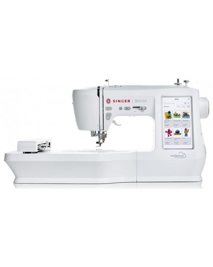 SINGER Sewing machine embroidery machine SE 9185 WiFi Electric current White