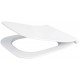 Slim soft-close toilet seat