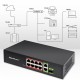 Ethernet Switch PoE RJ45 PoE Uplink SFP