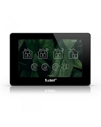 SATEL KEYPAD WITH TOUCH SCREEN 7" INT-TSH2-B BLACK