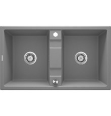 2-bowl granite sink