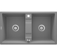 2-bowl granite sink